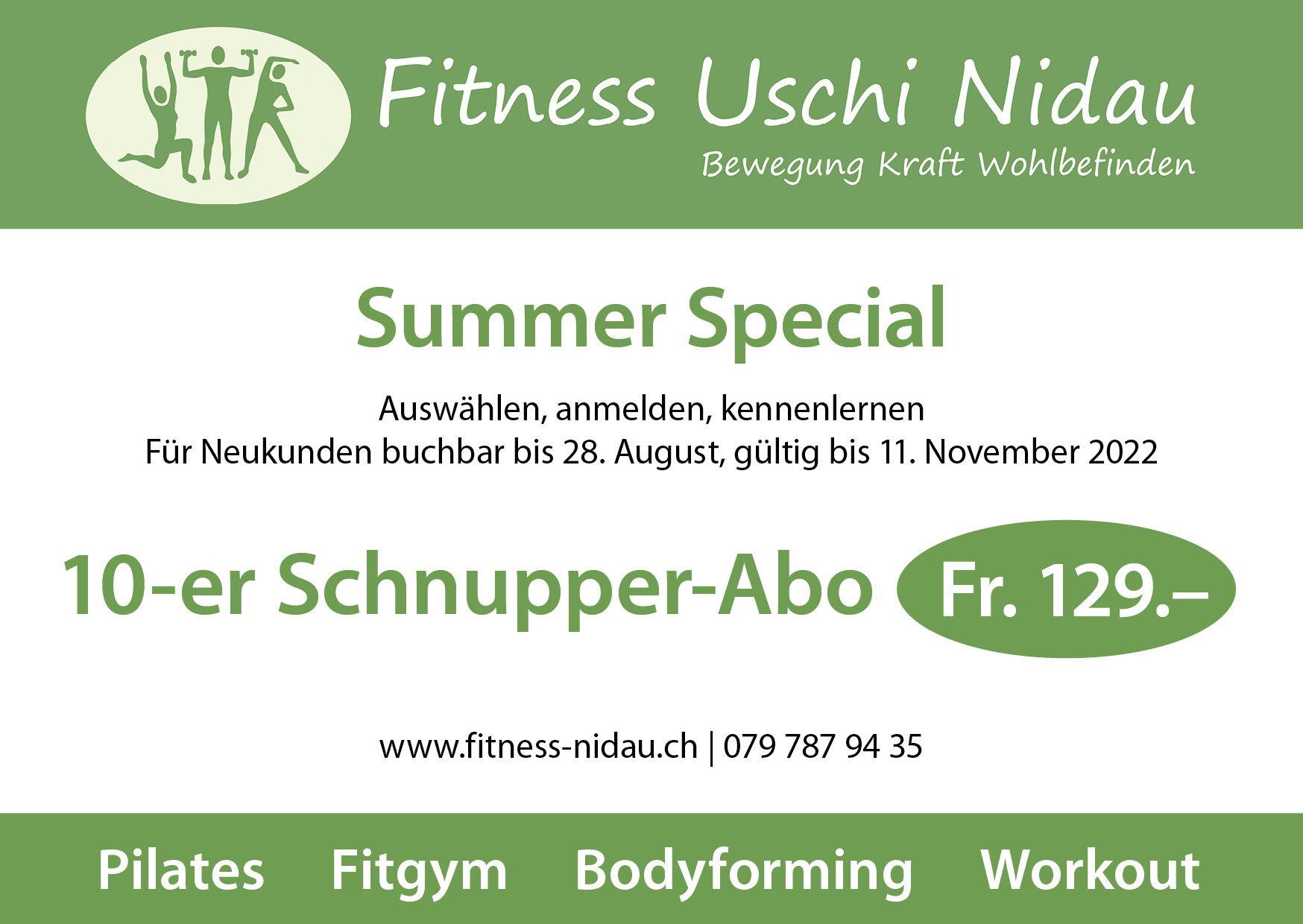 Fitness Nidau Sommer Special